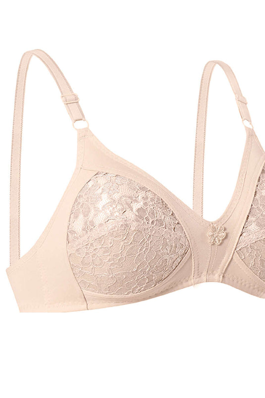 Gathering Lace Bra Ten