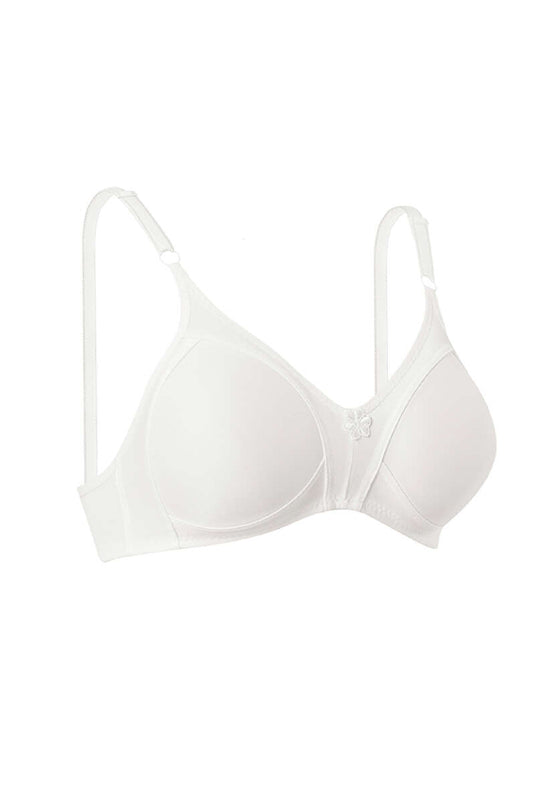 Gathering Raising Bra Ecru