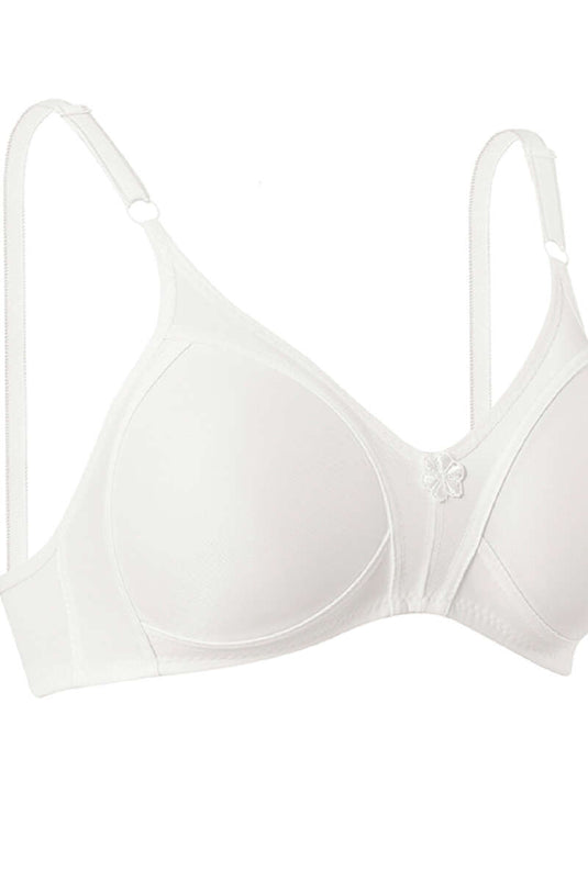 Gathering Raising Bra Ecru