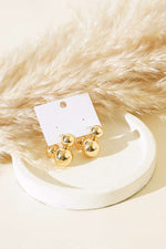 Boucle d'oreille créole en vrac Or