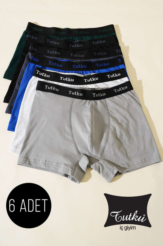 Passion 6-Pack Lion Men's Sports Boxer Combination