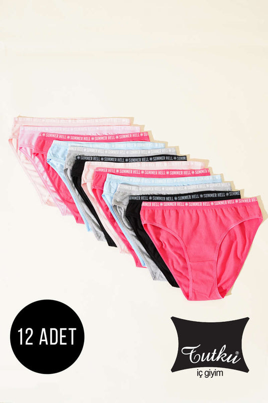 Tutku Women's 12-Piece Carmen Bikini Combination