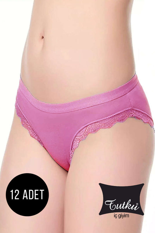 Passion Dames 12-delige Lichtroze Bikini