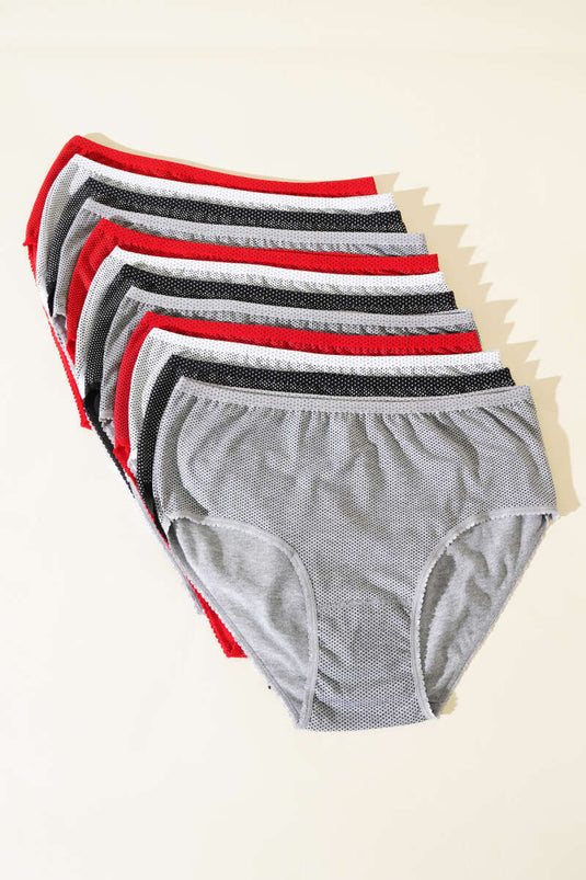 Ensemble Bato à pois Tutku pour femme, 12 pièces