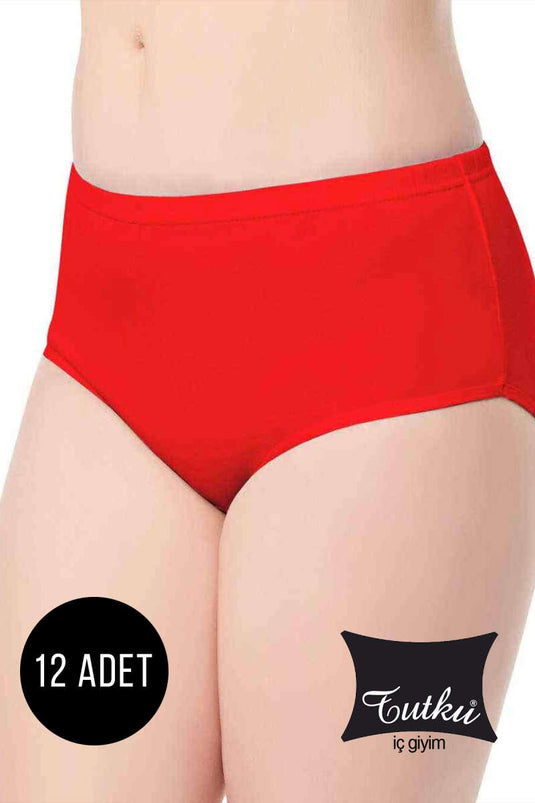 Tutku Bato côtelé 12 pièces pour femme Rouge