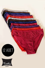Ensemble Bikini Rubis De 12 Pièces Pour Femmes Tutku