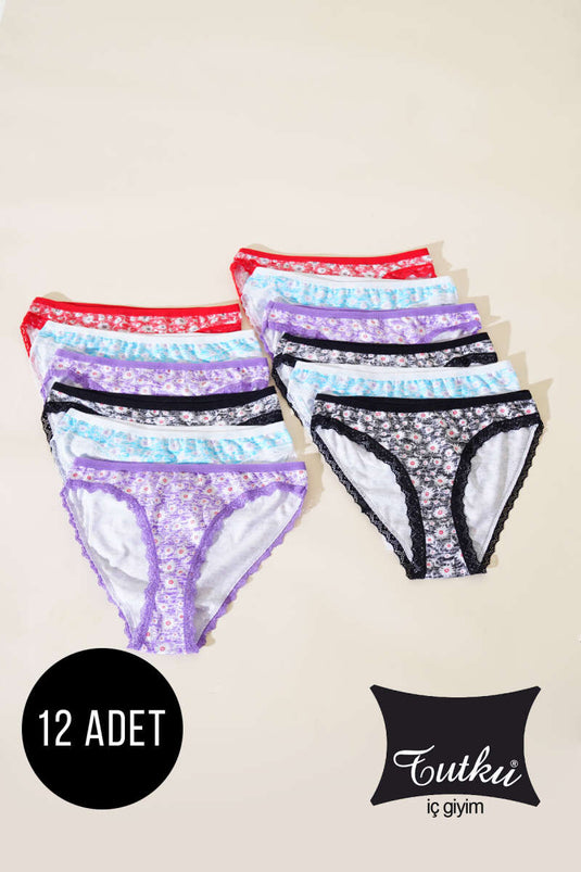 Tutku Women's 12-Piece Stays Bikini Combination