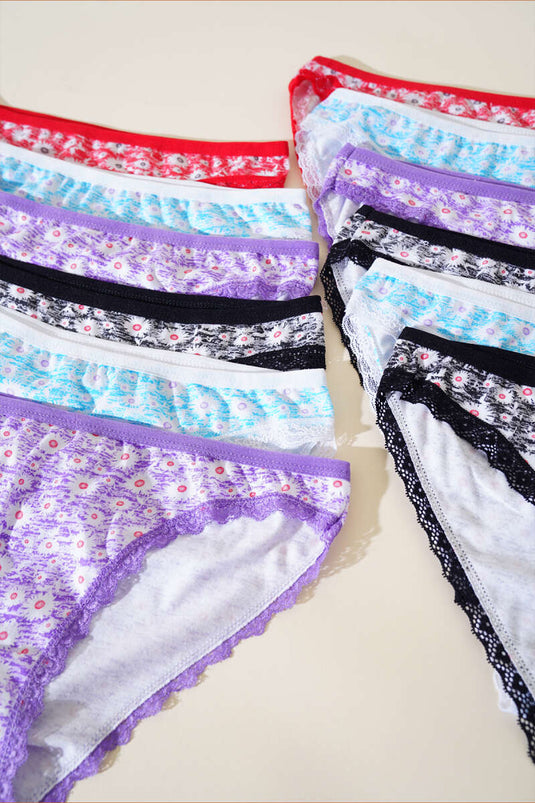 Tutku Women's 12-Piece Stays Bikini Combination