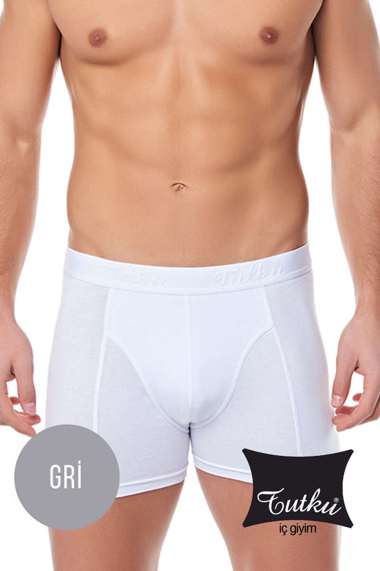 Tutku Elastaan Herenboxer Grijs