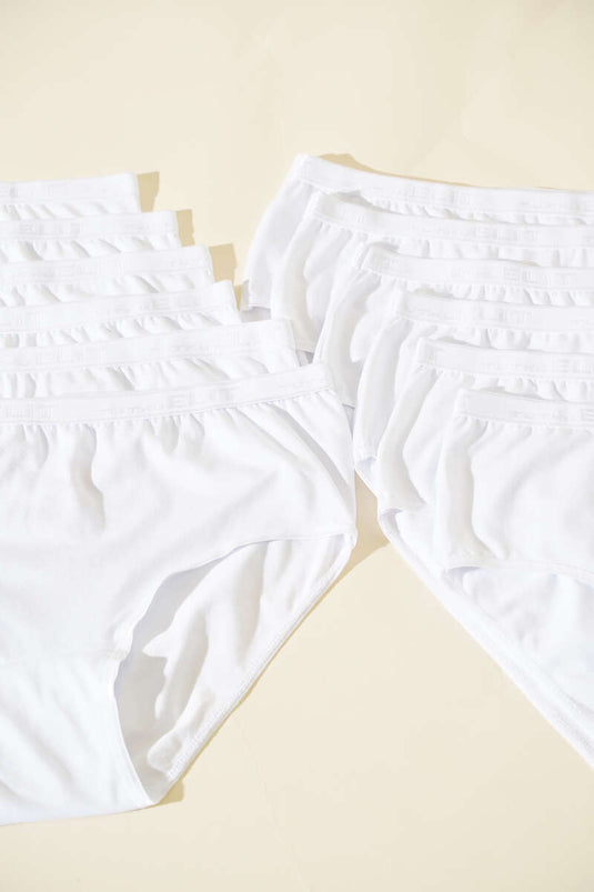 Tutku Elit 12'li Bayan Elit Yazılı Bato Beyaz