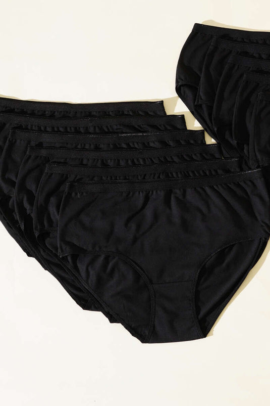 Bata negra Passion Elite Waterway para mujer, paquete de 12 unidades