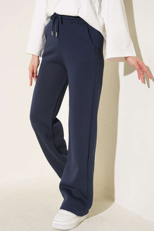 Pantalon À Poches Trois-Fil Lacivert