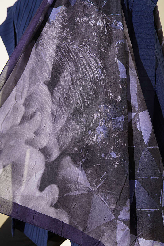 Écharpe Parlement À Motif Triangle En Bambou