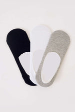 Chaussettes Ballerines Triple Homme Assorti 2