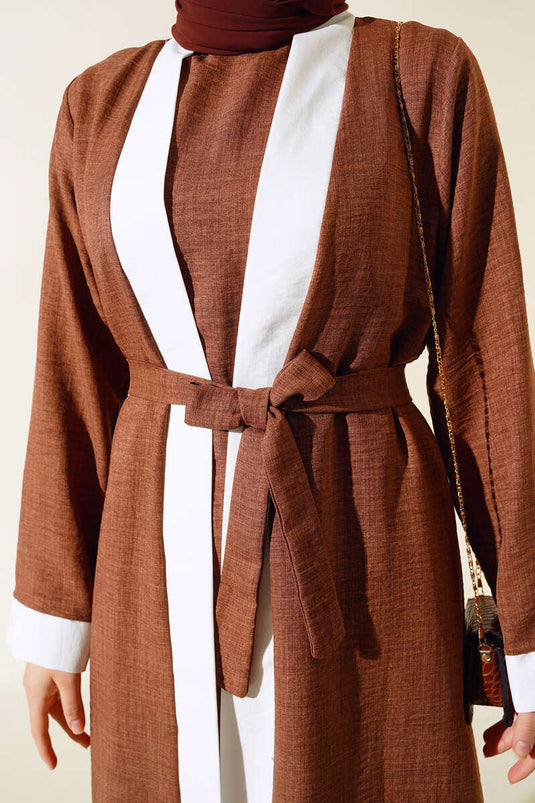 Ensemble Triple Kimono Marron