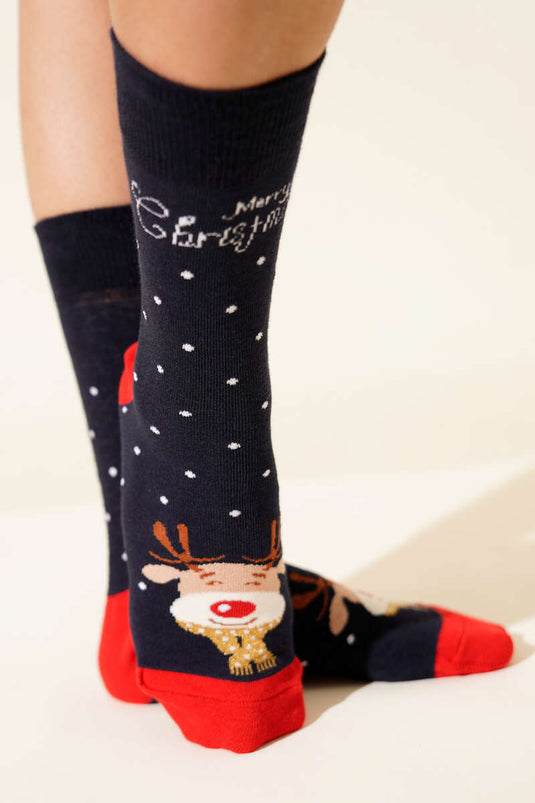 Unisex-Weihnachtssocken-Sortiment 1