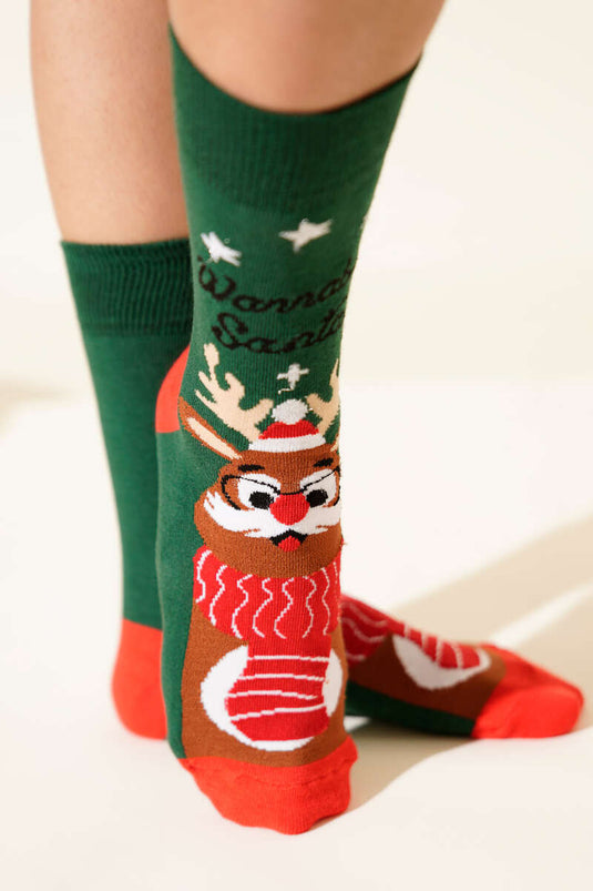 Assortiment de chaussettes de Noël unisexes 11