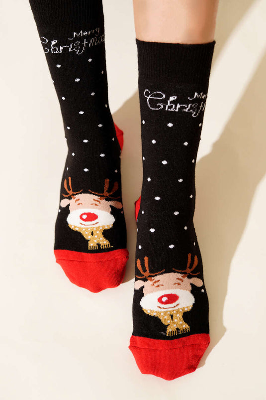 Assortiment de chaussettes de Noël unisexes 2