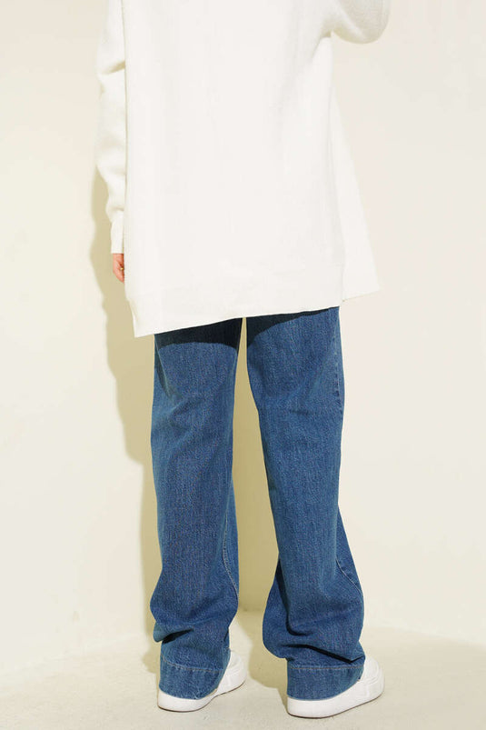 Jean Palazzo avec poches supérieures bleu clair