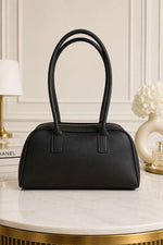 Sac À Main Femme Long Avec Fermeture Éclair Noir