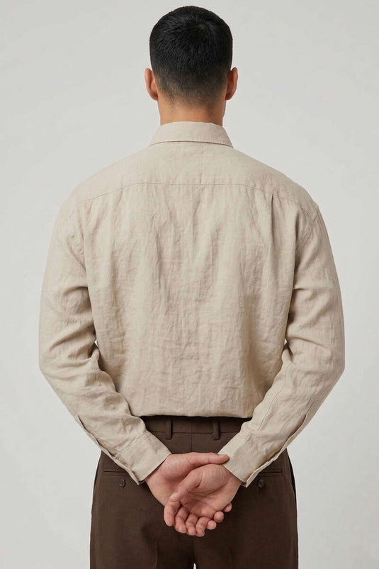 Chemise homme Venüs Kumaş beige