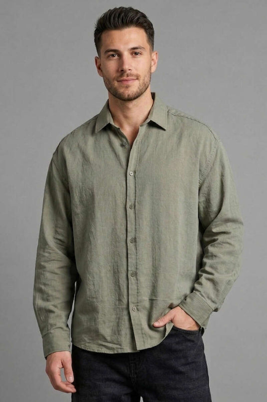 Chemise homme Venüs Kumaş kaki