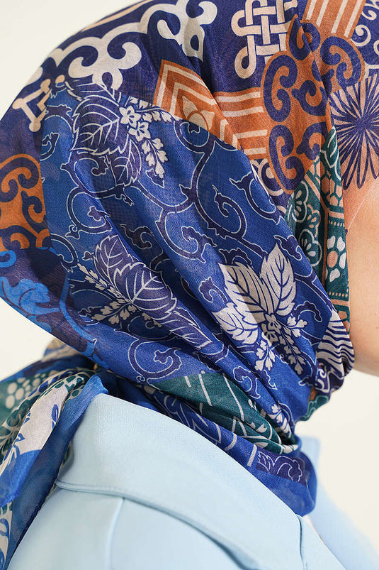 Vera Ethnic Patterned Scarf