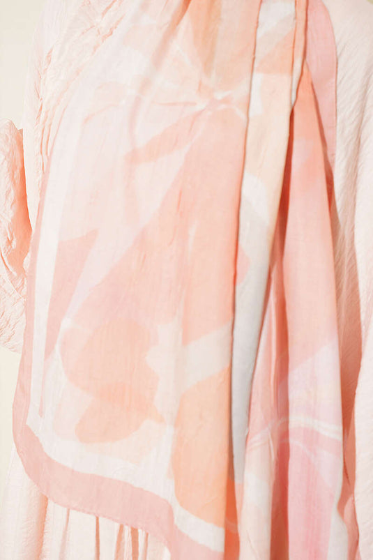 Vera Series Salmon Bamboo Shawl