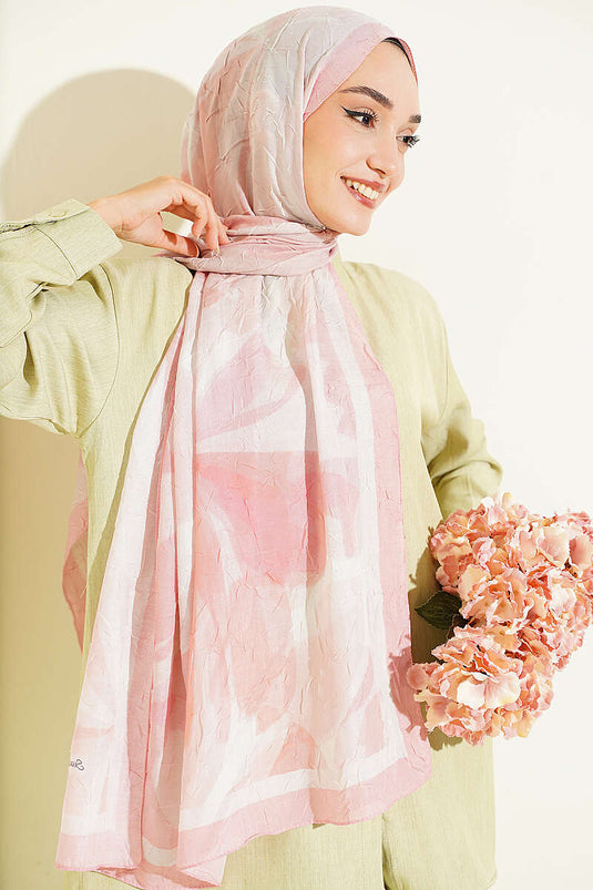 Sciarpa In Bambù Rosa Vera Series