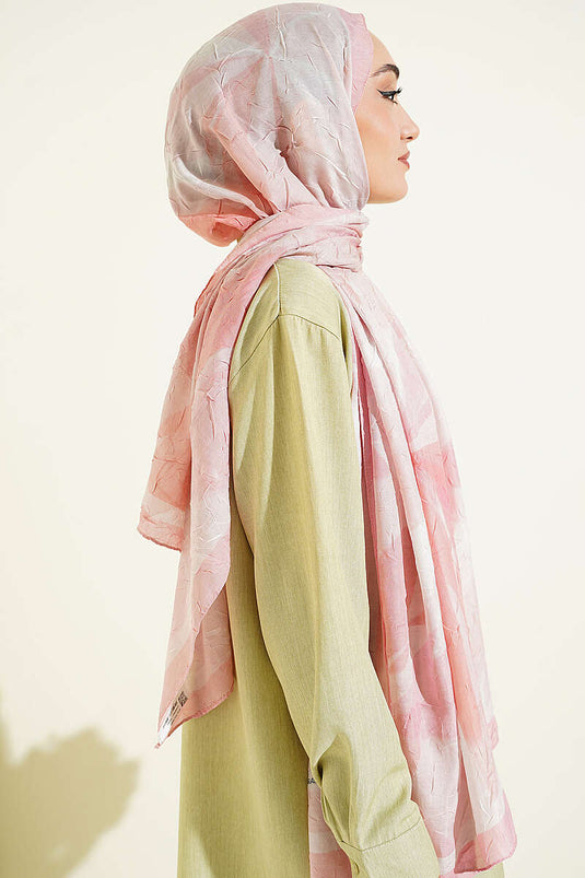 Sciarpa In Bambù Rosa Vera Series