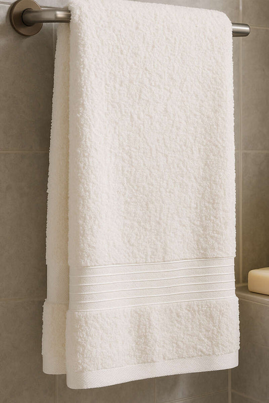 Asciugamano da bagno Vina Ecru