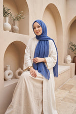 Collection De Foulards En Voile Violet Saks