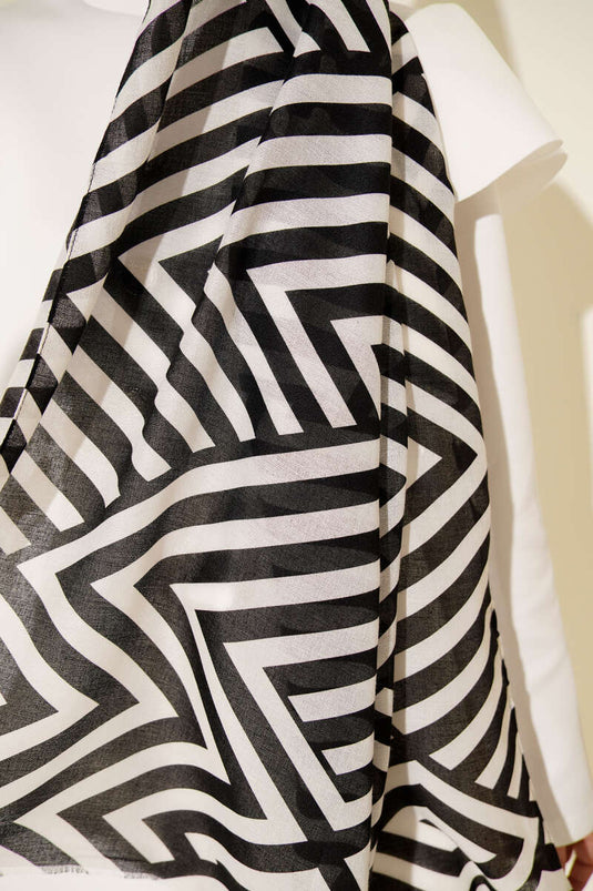 Winter Desenli Bambu Şal Asorti 1