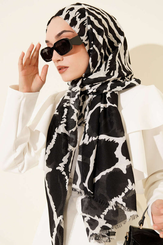 Winter Patterned Bamboo Shawl Assortment 4