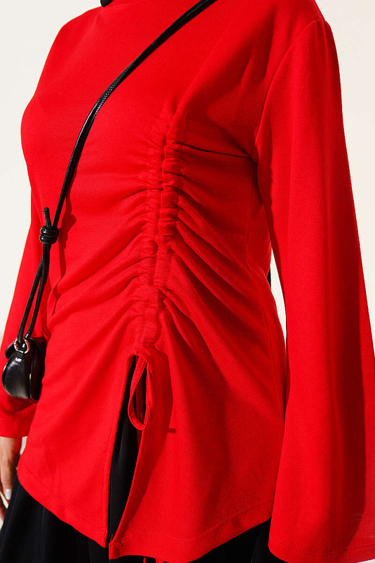 Túnica Roja Con Cordón