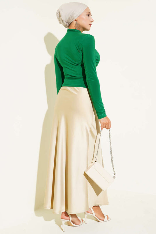 Sandy Blouse Benetton with Side Gathering Detail