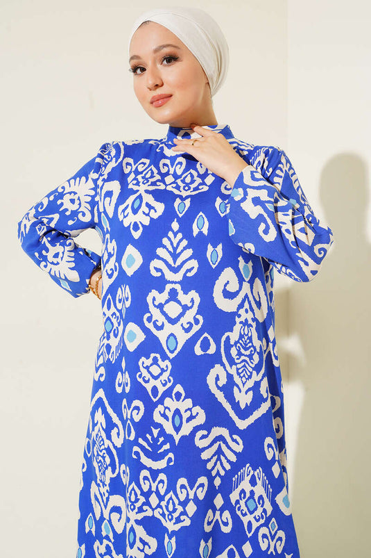 سلسلة طوابع الصيف فستان ساكس