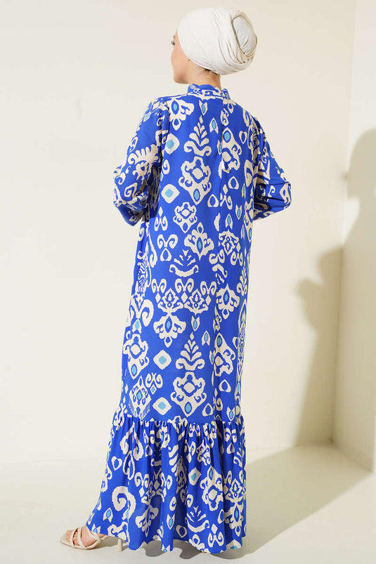 سلسلة طوابع الصيف فستان ساكس