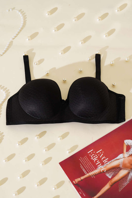 Reggiseno intero non imbottito nero