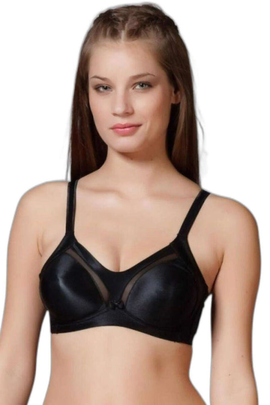 Yeni İnci Bügelloser, transparenter Minimizing-BH mit Details, Schwarz