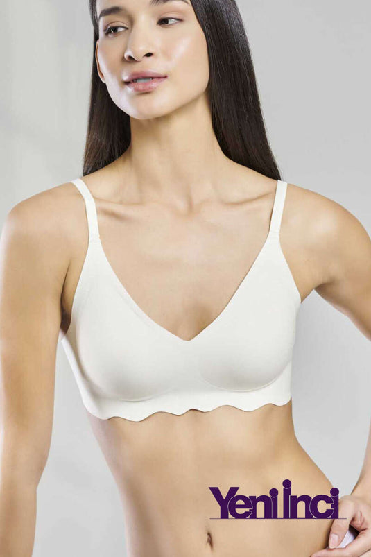 New Pearl Bra Woow Wire-Free Bra, Ecru