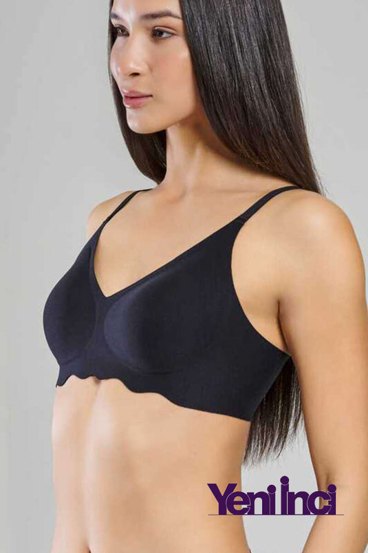 New Pearl Bra Woow Wire-Free Bra Black