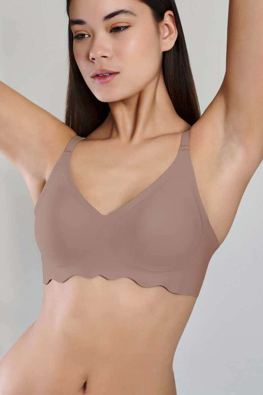 New Pearl Bra Woow Wire-Free Bra Mink