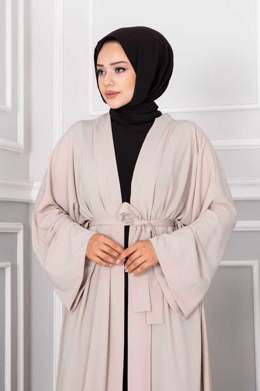 Yüsra Hijab Kimono Visón